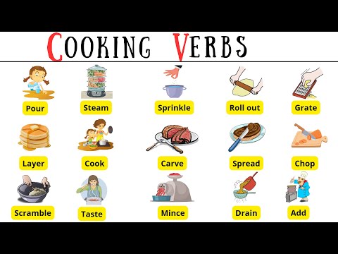 Cooking Verbs in