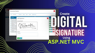Add Digital Signature 🚀 | Document Management | ASP.NET MVC | EF | .NET | MSSQL | MySQL | PostgreSQL