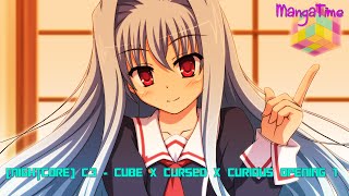 Download lagu [Nightcore] C3 - Cube x Cursed x Curious opening 1