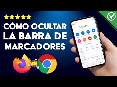 Cómo Ocultar la Barra de Marcadores en Firefox o Chrome