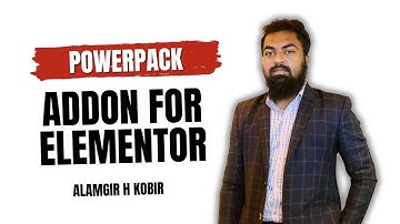 build professional website using Powerpack addon for Elementor || Alamgir H Kobir