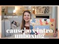 CAUSEBOX INTRO UNBOXING | Summer 2020 Subscription Box Unboxing