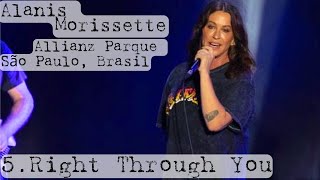 Alanis Morissette ao vivo em São Paulo: Right Through You (Allianz Parque, 2023)