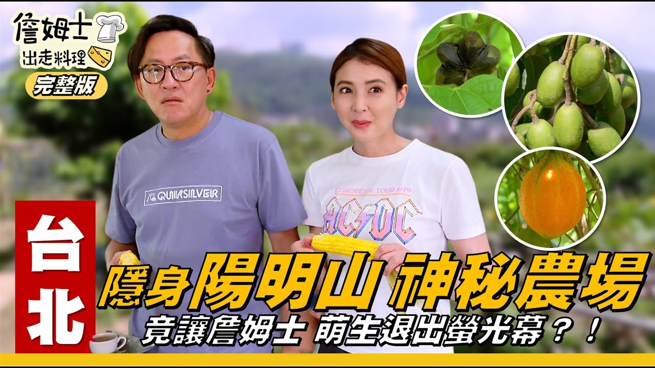 《詹姆士出走料理》台北｜隱身陽明山「神秘農場」竟讓詹姆士想退出螢光幕？！獨特冠軍「原生種山藥」，口感超Q彈！住家也能「養蜂採蜜」種菜？「全球城市農場熱」自己種菜自己吃！-第337集-2025/12/7