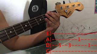 Video thumbnail of "Ya No Soy Esclavo Tutorial Bass Julio Melgar"