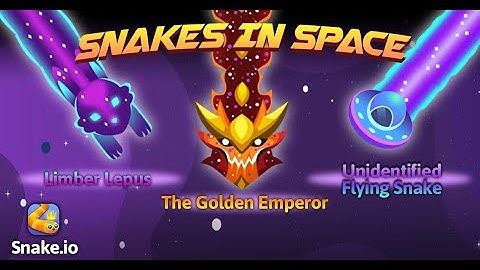 【Snake.io】Snakes in Space Event Trailer (Static)