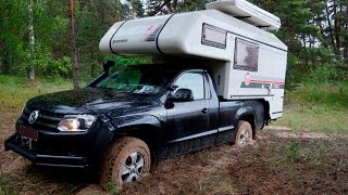 amarok camper offroad mit tischer kabine