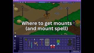 Where to get Mounts (and mount spell) - Endless Online Recharged