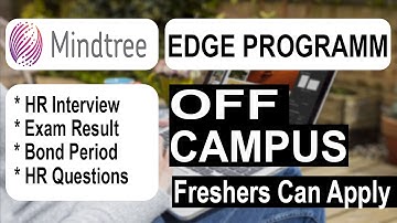 MINDTREE EDGE PROGRAM || ONLINE EXAM RESULT || HOW TO CRACK HR INTERVIEW || MINDTREE QUESTIONS