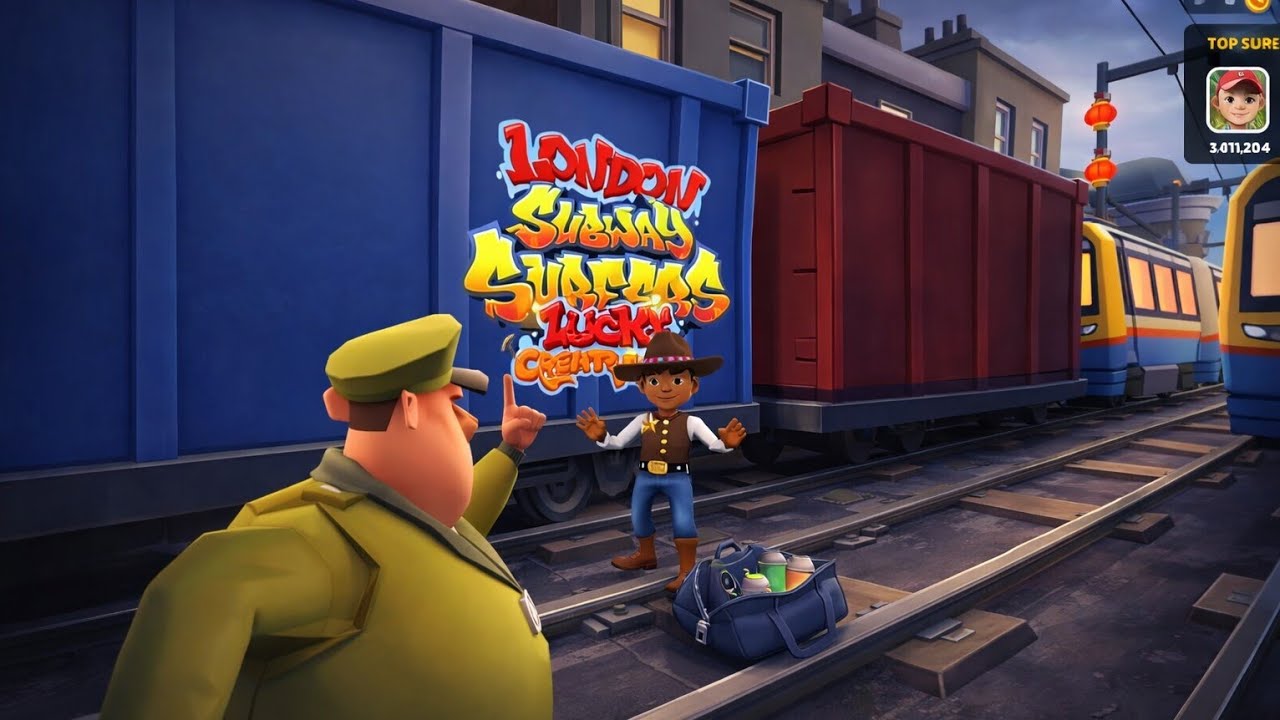 Subway Surfers (2026) - London Lucky Creatures Gameplay (PC UHD) [4K60FPS]