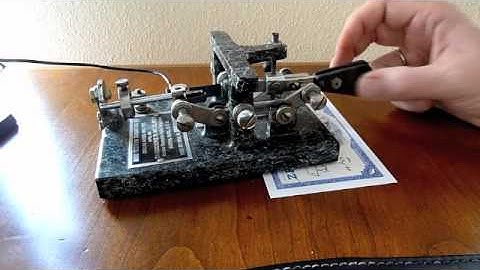 TR McElroy 1938 MacKey Deluxe