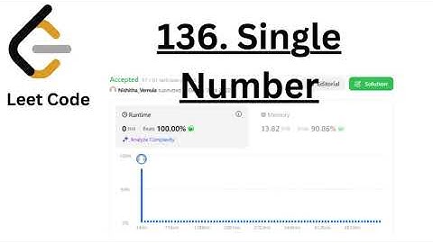 LeetCode 136-Single Number