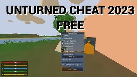 NEW CHEAT FOR UNTURNED | CHEAT WITH AIM + ESP + WH | 2023 SEP!