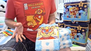 NorthShore Pack Pals adult diaper review, Printed MegaMax diapers with 12‑Hour Protection!
