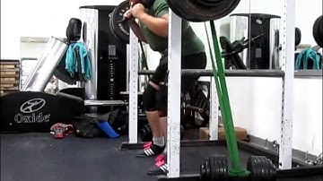 Training log max effort ssb green band squat (may 2017)