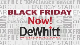 DeWhitt Appliance TV Spot - Black Friday 18 Mo Financing