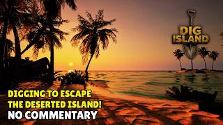 Digging to Escape the Deserted Island! DIG ISLAND Gameplay No Commentary LONGPLAY screenshot 5