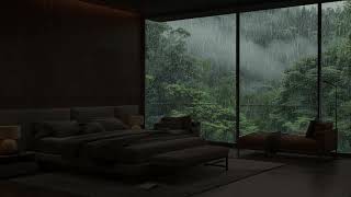 Rain Sounds Covers the Narrow Room Ambience - Lying in Attic and Listening to Rain Falling on Roof