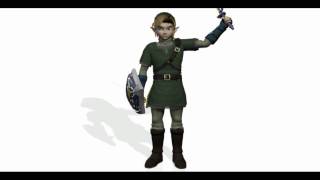 Legend of Zelda: 3D Link Test Animation