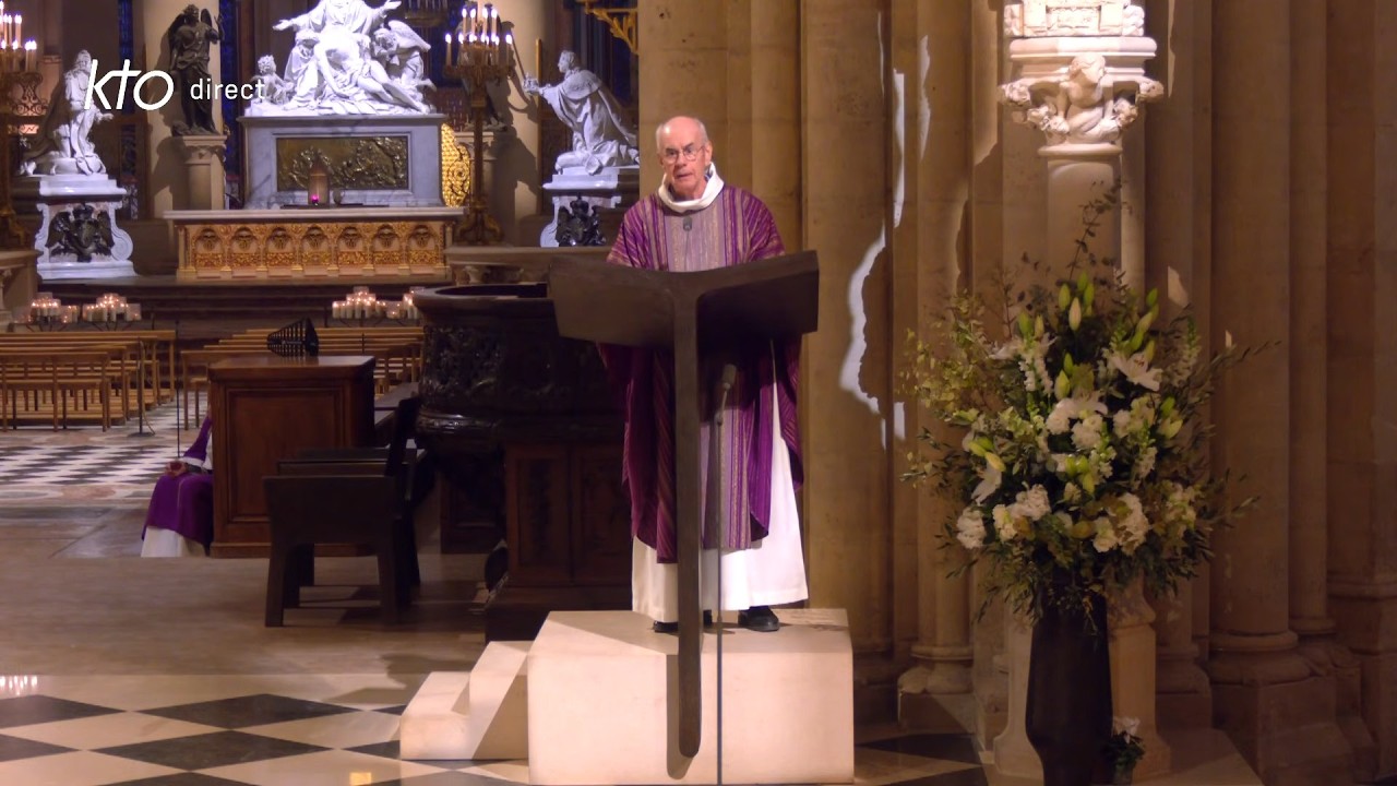 Messe du 6 mars 2026 à Notre-Dame de Paris