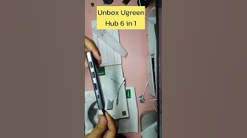 Unbox Ugreen USB-C Hub 6 in 1