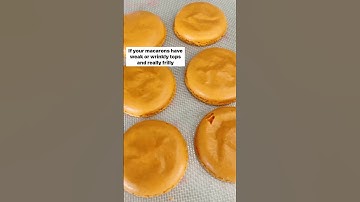 Try this tip if you suspect that oily almond flour is the culprit to failed macarons. #macaron