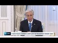 K. Tokayev, Japonya Parlamentosu Kazakistan Dostluk Ligi Başkanını kabul etti