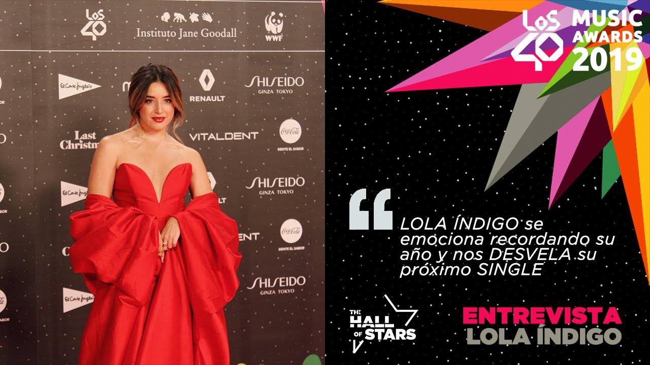 LOLA ÍNDIGO se EMOCIONA hablando de su año y adelanta su próximo SINGLE 