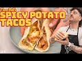 i made taco bell&#39;s spicy potato tacos
