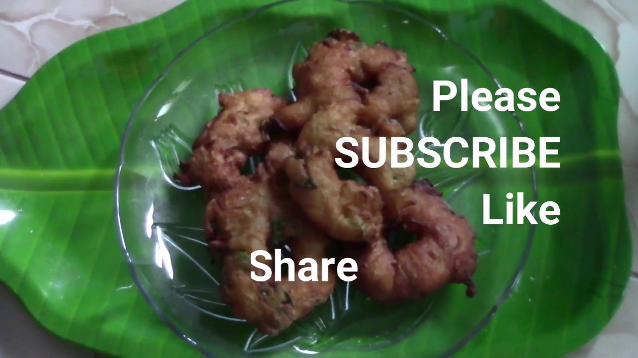 Ulli vada Recipe in malayalam/ulli vada/Bajii/Onion vada kerala style