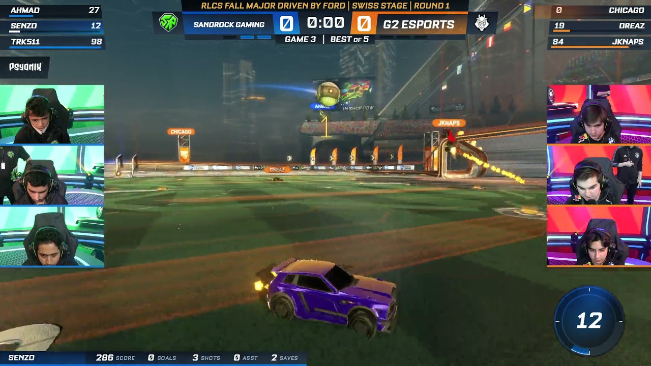 Ahmad scores a zero second goal to secure the sweep for Sandrock Gaming ...