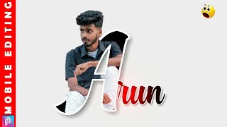 PICSART LETTER PORTRAIT EDITING TAMIL | PICSART EDITING TAMIL | JIG JACK