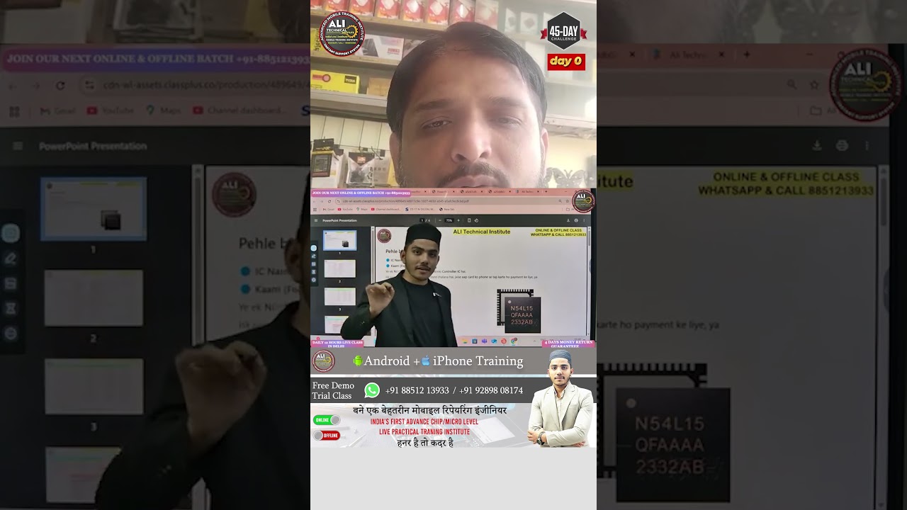 Day [0] – Zero to Hero Challenge | Mobile Repairing Training 💡📱