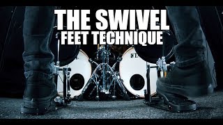 Swivel Technique Explanation (Double Bass Drum Tutorial) - James Payne