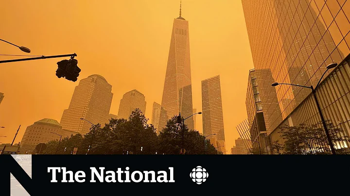 Wildfire smoke envelopes huge swaths of North America