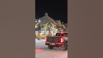 Aesthetic Winter Vibes on a Quiet Street 🧣❄️ #shorts