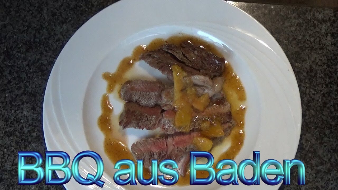 Rib-Eye-Steak" al-a-Orange" - YouTube