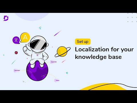 Set up localization for your knowledge base