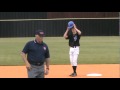 Adam Wyse with his lead off double