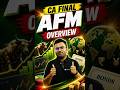 CA Final AFM: The Subject That Can Get You 90+ Marks! 🔥 | Arivupro