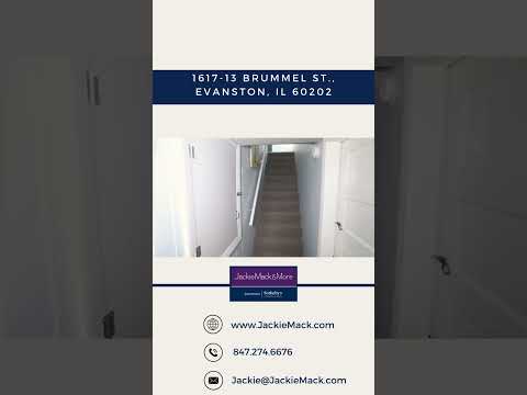 1617/ 1613 Brummel St., Evanston, IL home video tour