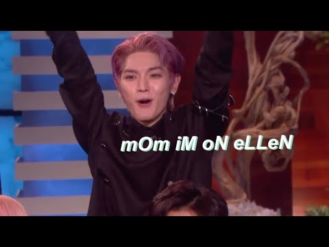 super m being a MESS on Ellen show