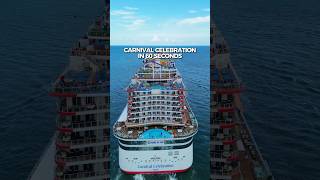 Carnival Celebration Full Ship Tour in ONE MINUTE 🤩🛳️ This ship has it ALL - even a rollercoaster!