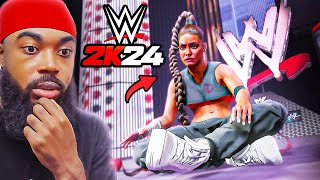 the video ends once i re-join WWE!! [WWE 2K24 MyRISE]