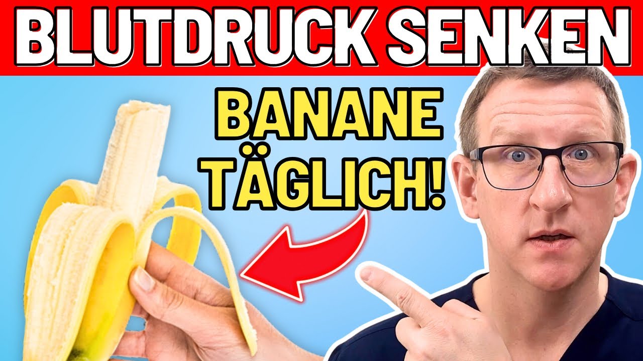 Blutdruck natürlich senken - die 10 BESTEN Lebensmittel!