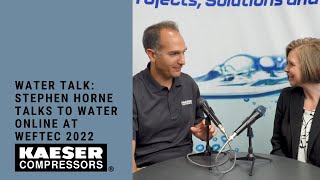 WATER TALK: An interview with Stephen Horne | Kaeser Compressors