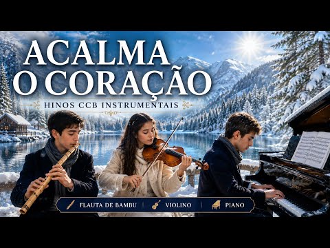 HINOS CCB INSTRUMENTAIS QUE ACALMAM O CORAÇÃO 🙏 PAZ PROFUNDA PARA ORAÇÃO, DESCANSO E SONO