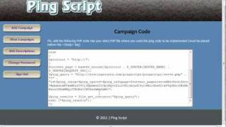 Cool Auto Pinging Script (Video #2)