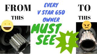 All the V Star 650 owners  PLEASE WATCH THIS 3 min. VIDEO !!!