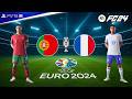 FC 24 - Portugal vs France | UEFA Euro Final 2024 | Cristiano Ronaldo vs Kylian Mbappé